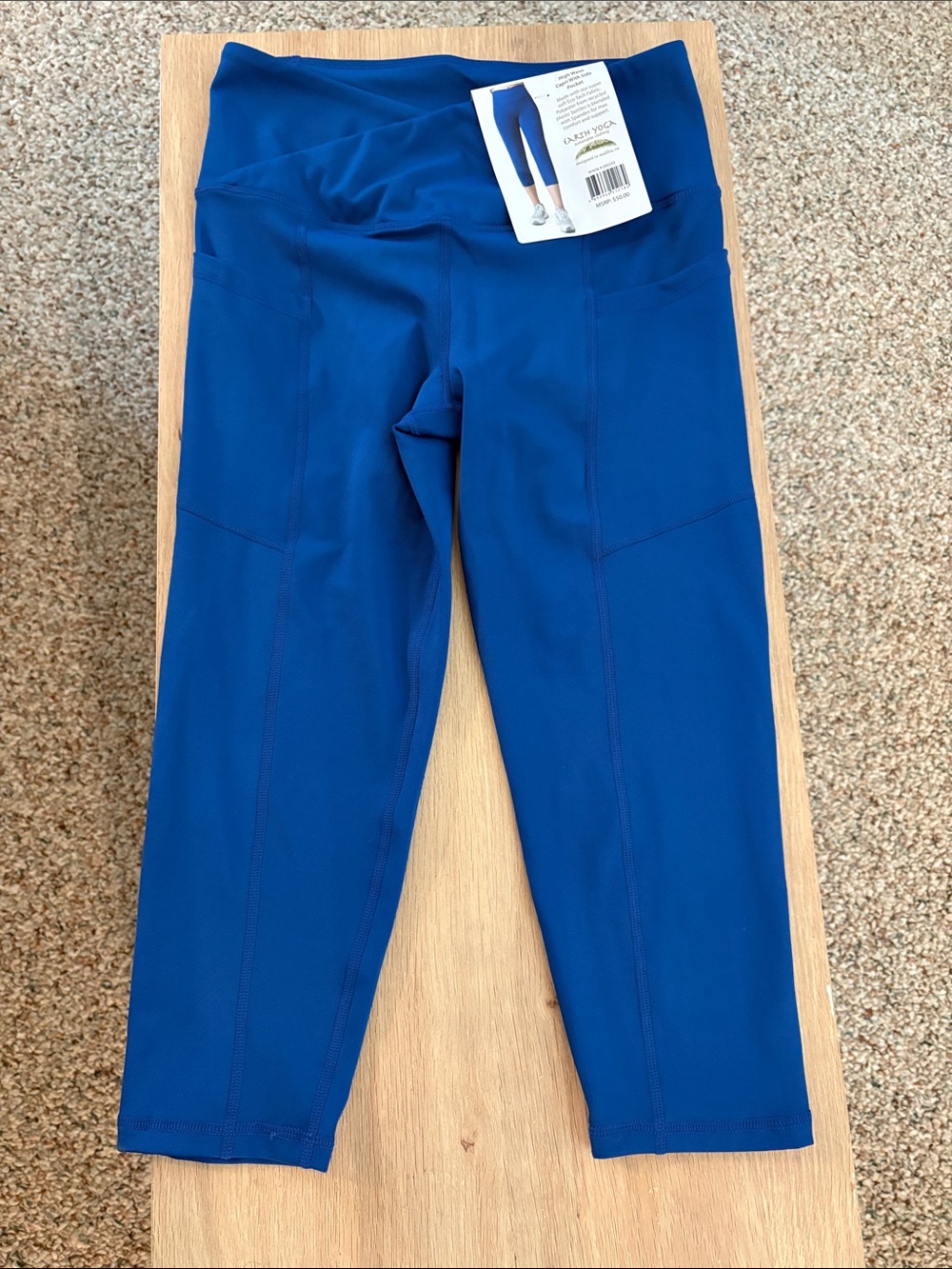 Women’s Earth Yoga - Blue Active Pocket Leggings